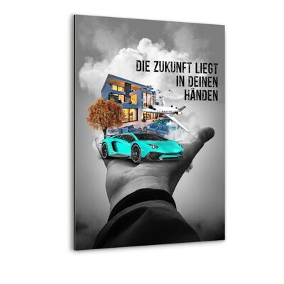 Deine Zukunft! - Alu-Dibond Bild