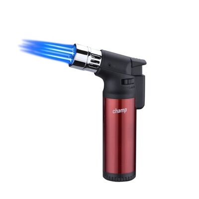 CHAMP 4 BLUEFLAMES LIGHTER - DL-9 Red