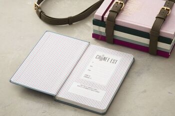 Carnet Notebook A5 Rose Orchidée -  128 pages lignées 2