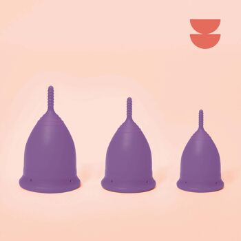 Coupe menstruelle divine / Royal Purple / SOFT / taille S 6