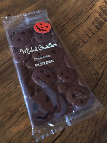 tablette de chocolat noir d'Halloween 80g 2