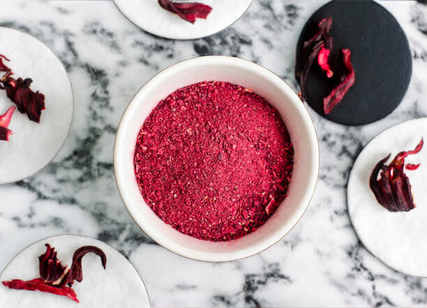 Organic Egyptian Hibiscus Flower Powder - Exceptional Floral Intensity - 750g - HECOSFAIR
