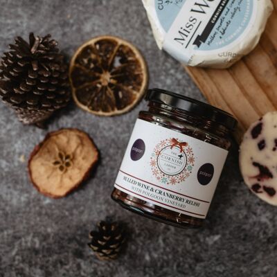 Mulled Wine & Cranberry Relish