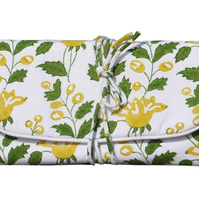 Pondicherry pouch - yellow