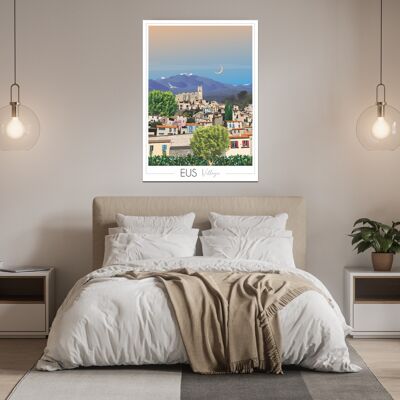 Poster Eus 50x70 cm • Travel Poster