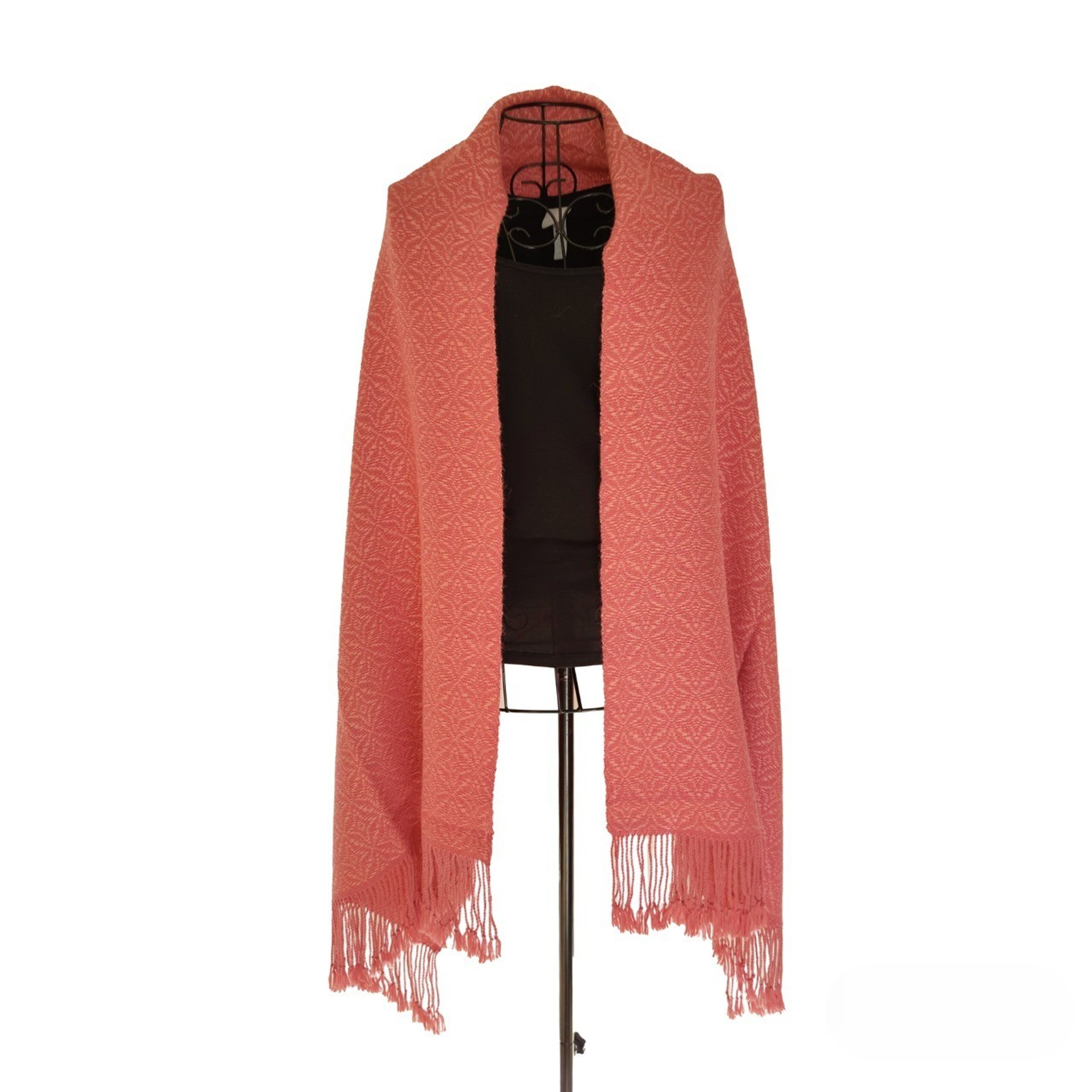 Compra WARA Decke oder XL-Schal aus 100 % Alpakawolle (rosa y rosa) al por  mayor