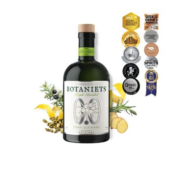 BOTANIETS Original - Gin distillé sans alcool 0.0% - 500ml 6