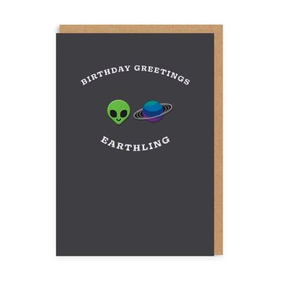Alien & Planet, Birthday Earthling
