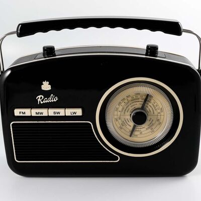 GPO Rydell Nostalgic Radio 4 Bande Nero