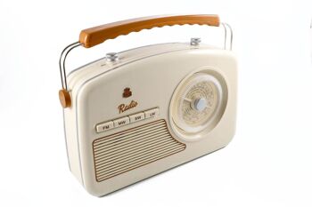 GPO Rydell Nostalgic Radio 4 Band Cream 1