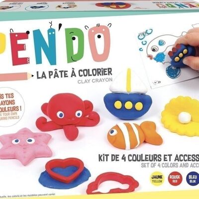 DIY - PEN'DO BOX OF 4 COLORS + ACCESSORIES