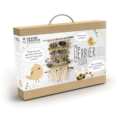 Diy - kit mon herbier a tisser