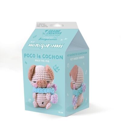 Diy - kit minigurumi cochon