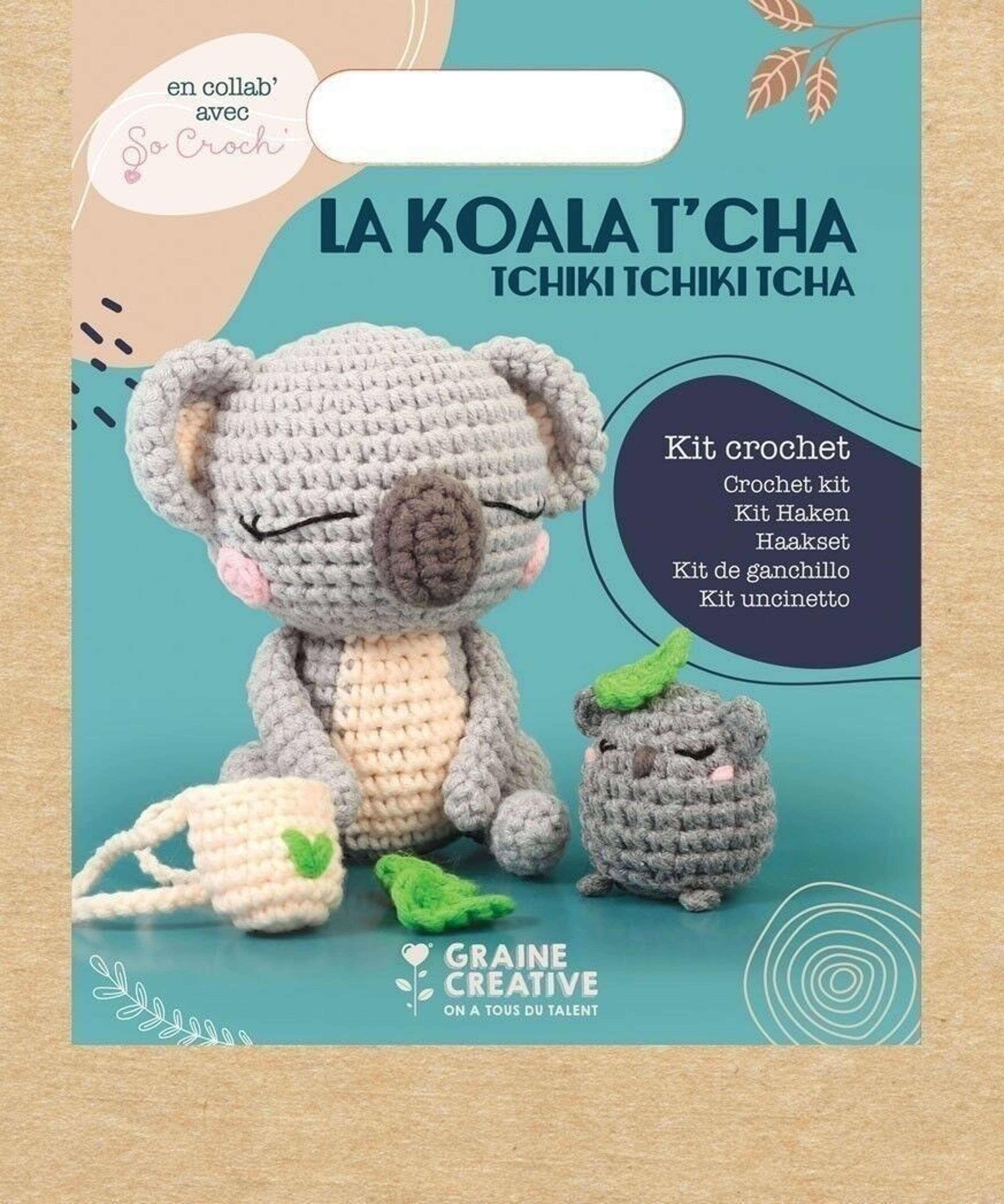 Compra Bricolaje - KIT AMIGURUMI KOALA 125 mm al por mayor