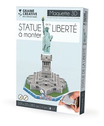 Diy - puzzle maquette statue de la liberte 4