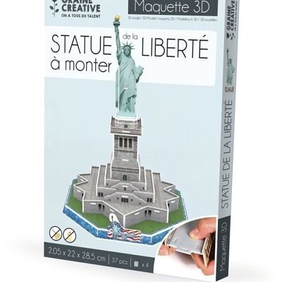 Diy - puzzle maquette statue de la liberte