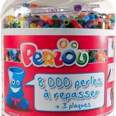 DIY - BARRIL DE 8000 PERLAS + 3 PLATOS + HOJAS