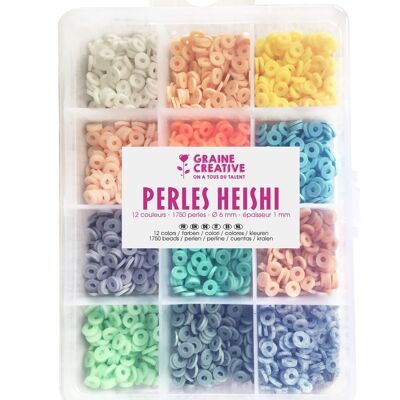 Diy - perles heishi pastel