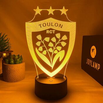 JoyLamp Blason Rugby Club Toulonnais - RCT 4