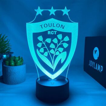 JoyLamp Blason Rugby Club Toulonnais - RCT 5