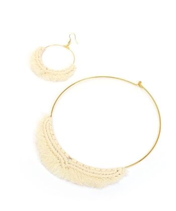 DIY - KIT COLLIER MACRAME ¤ 140 mm 6