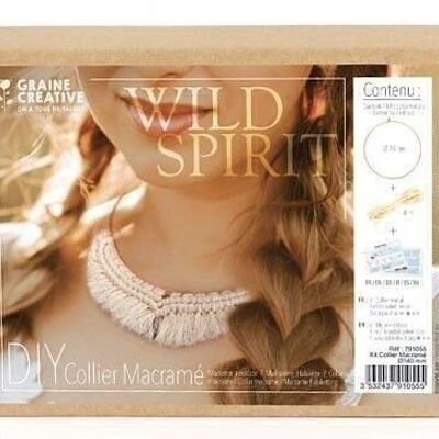 DIY - MACRAME NECKLACE KIT ¤ 140 mm