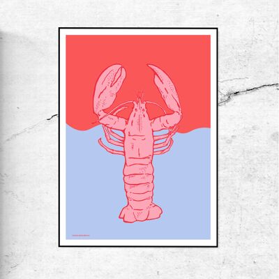 'LOVESTER' ART PRINT A4