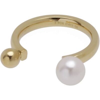 JAEDA Necklace - Ball Gold - Gold - One Size