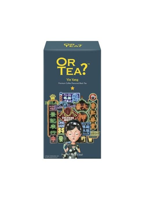 YinYang-coffee flavoured black tea- Refill Pack - 100g