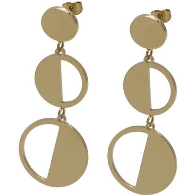 COSMOS Earrings - One Size - Gold