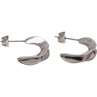 CARI Earrings Seashell - One Size - Stainless Steel