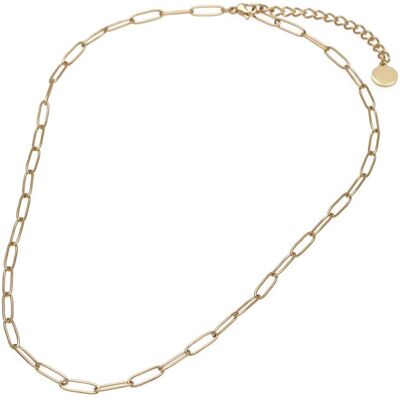 SAFIA Bracelet Double Chain - One Size - Stainless Steel