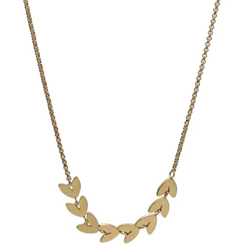 DAPHNE Necklace - Fine Leaf - One Size - Stainless Steel