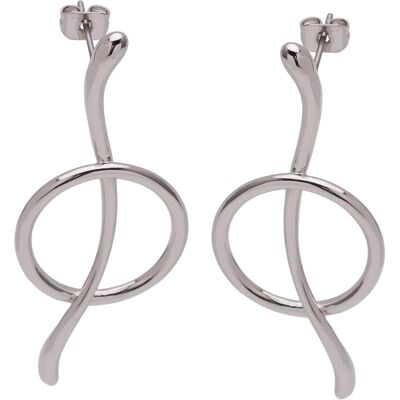 BLISS Earrings - Long - One Size - Stainless Steel