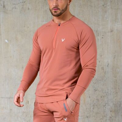 Cerus Peach Proctor 1/4 Zip Pullover