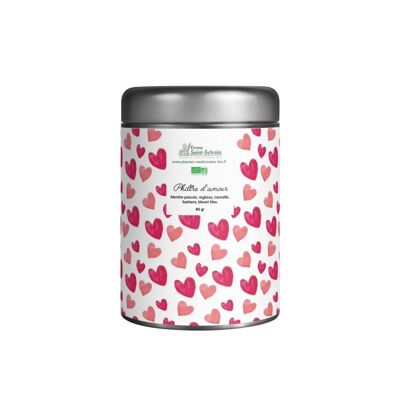 Love Potion 40g - Organic peppermint, liquorice, cinnamon, star anise herbal tea