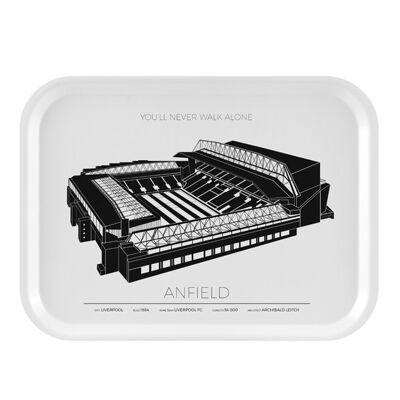 Tray Anfield - Liverpool - England - 27x20-Cm