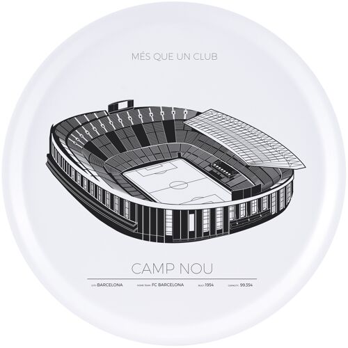 Bricka Camp Nou - Barcelona - Spanien - 38-Cm