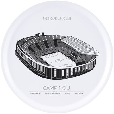 Tablett Camp Nou – Barcelona – Spanien – 38 cm