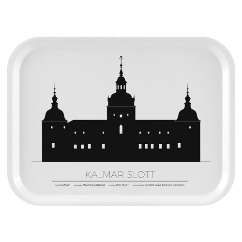 Bricka Kalmar Slott 27x20 Cm - Kalmar