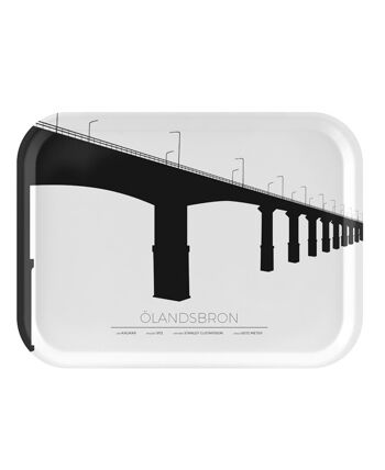 Plateau Ölandsbron 27x20 Cm - Kalmar / Öland