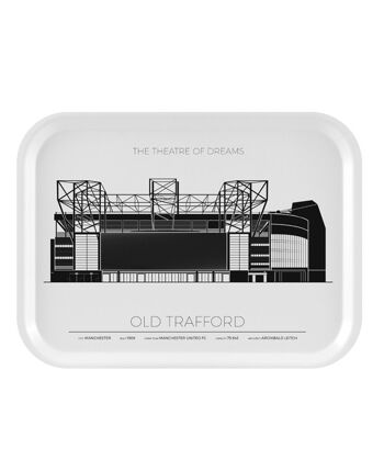 Plateau Old Trafford - Manchester - Angleterre - 27x20-Cm