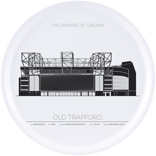 Bricka Old Trafford - Manchester - England - 38-Cm