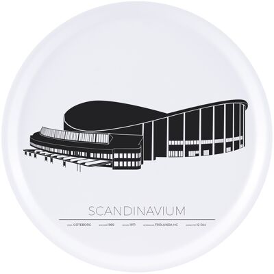 Tablett Scandinavium - Göteborg - 38 cm