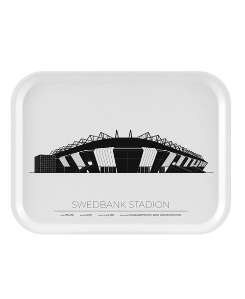 Bricka Swedbank Stadion - Malmö - 27x20-Cm