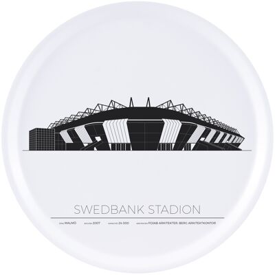 Tablett Swedbank Stadion - Malmö - 38 cm