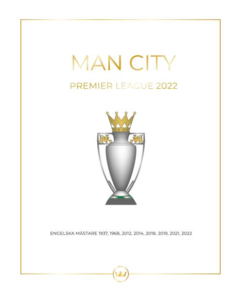 Manchester City Premier League mästare 2022
