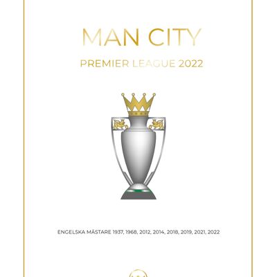 Manchester City Premier League mästare 2022