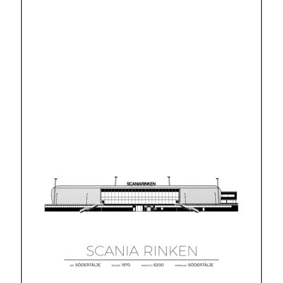 Plakat von Scaniarinken - Södertälje