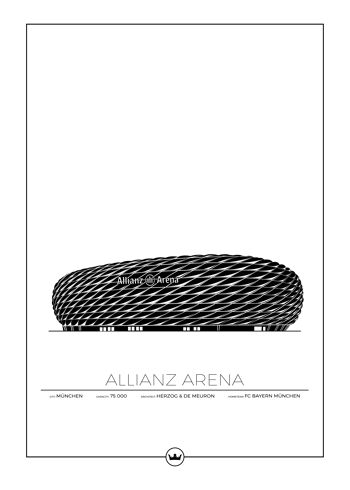 Affiches Allianz Arena - Bayern Munich